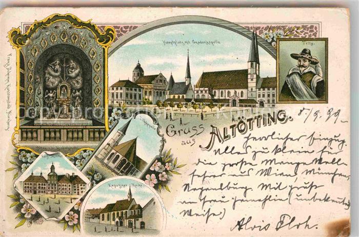 Altoetting Kapzinerkirche Englisches Institut Tilly Kapelle