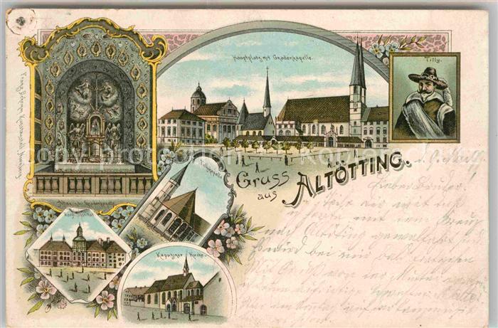 Altoetting Gnadenkapelle Kapuziner Kirche Altar Gnadenkapelle