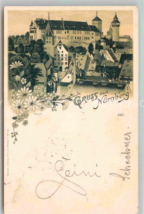 NueRNBERG CITY Burg Stadtansicht