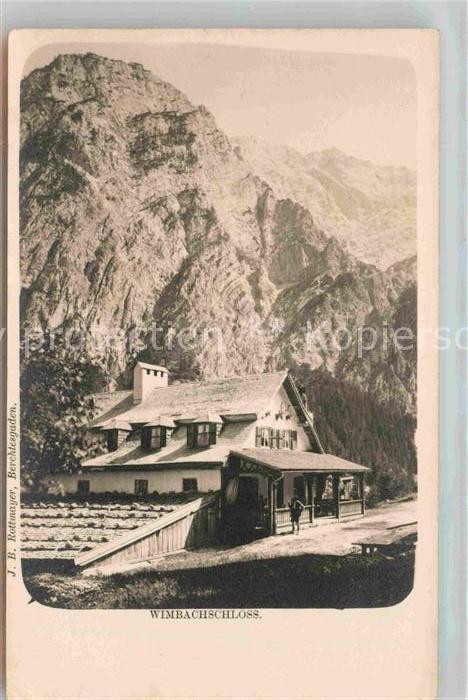 BERCHTESGADEN Bayern Wimbachschloss