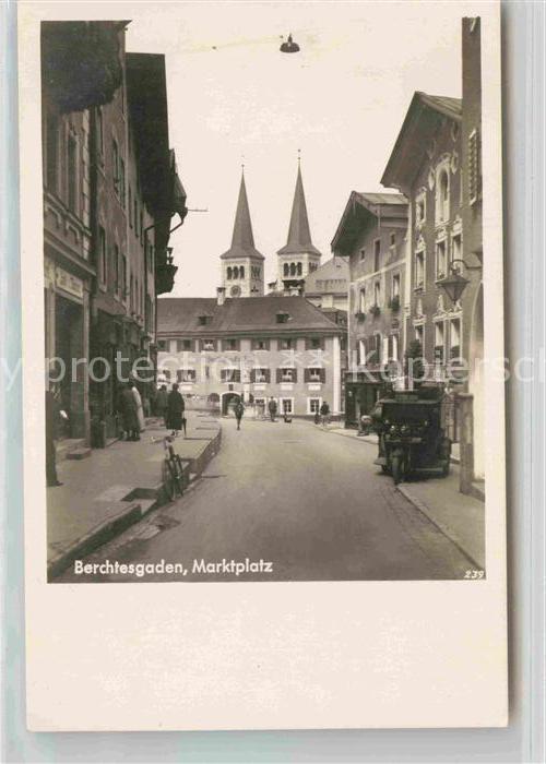 BERCHTESGADEN Bayern Marktplatz