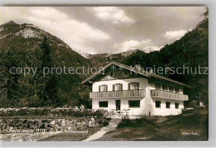 Mittenwald Bayern Aschaueralm