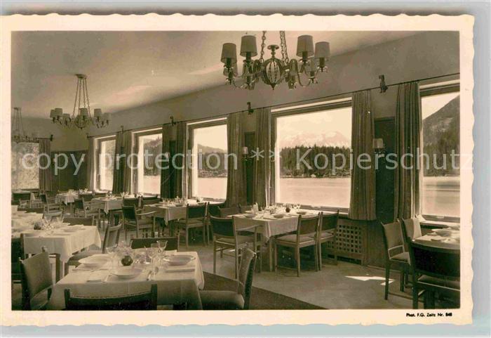 Hintersee Berchtesgaden Hotel Post Speisesaal