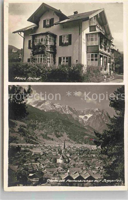 GARMISCH-PARTENKIRCHEN Bayern Zugspitze Haus Kriner