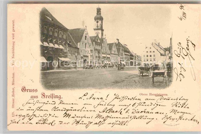 Freising Oberbayern Obere Hauptstrasse