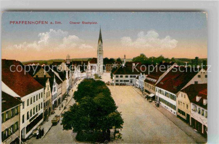 Pfaffenhofen Ilm Oberer Stadtplatz