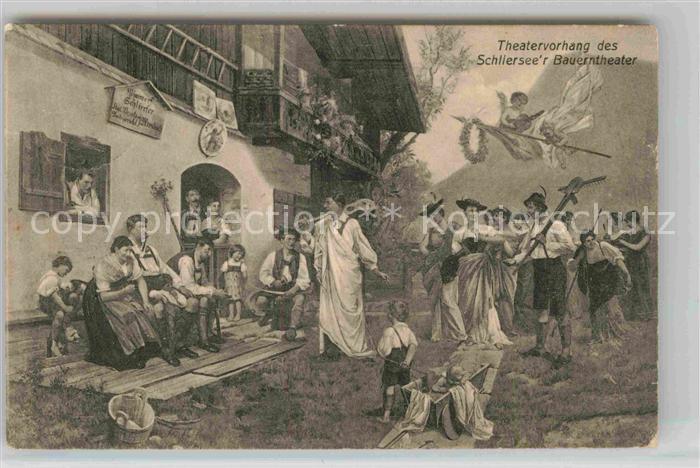 Schliersee Theatervorhang Bauerntheater