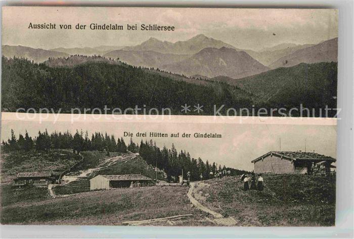 Schliersee Gindelalm Drei Huetten