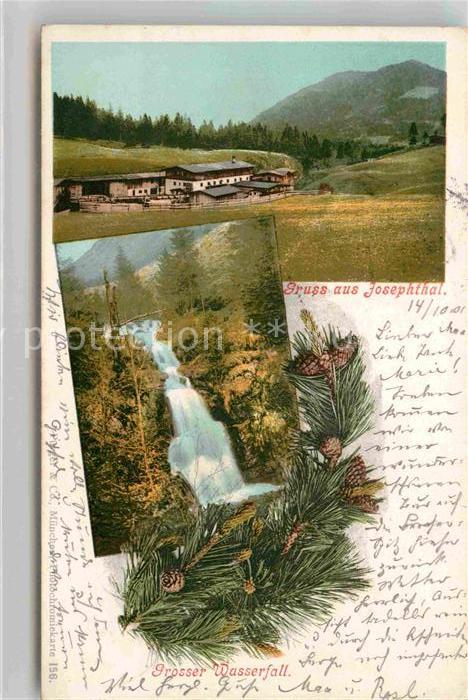 Schliersee Josephtal Wasserfall