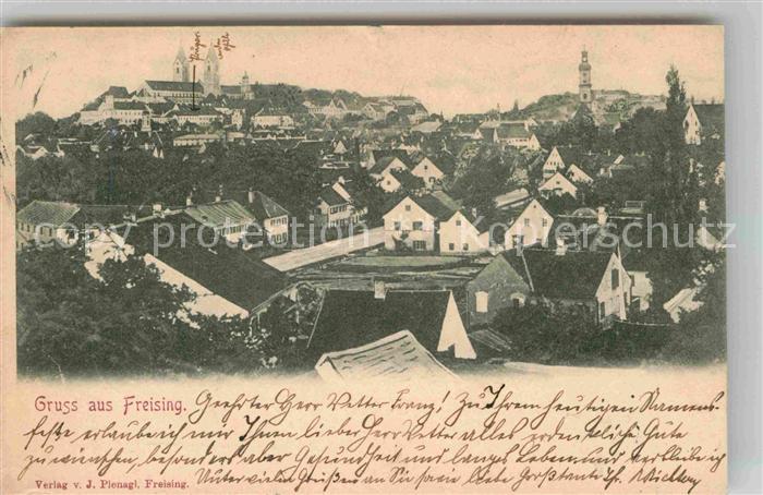 Freising Oberbayern Stadtansicht