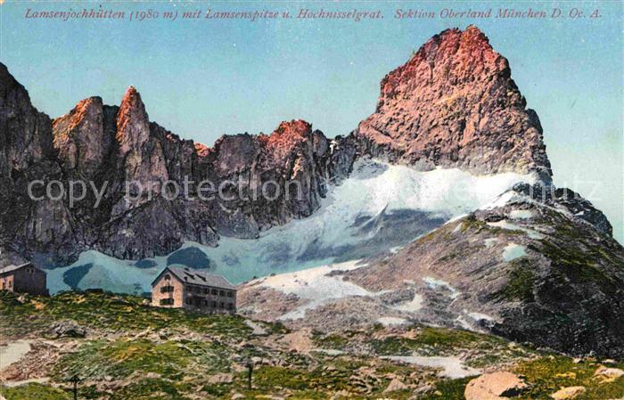 Lamsenjochhuette Hochnisselgrat