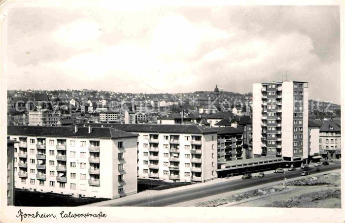 Pforzheim Calwerstrasse Pforte des Schwarzwaldes Weltplatz fuer Schmuck und Uhre