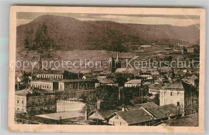 Neustadt Weinstrasse Stadtbild mit Weinbergen