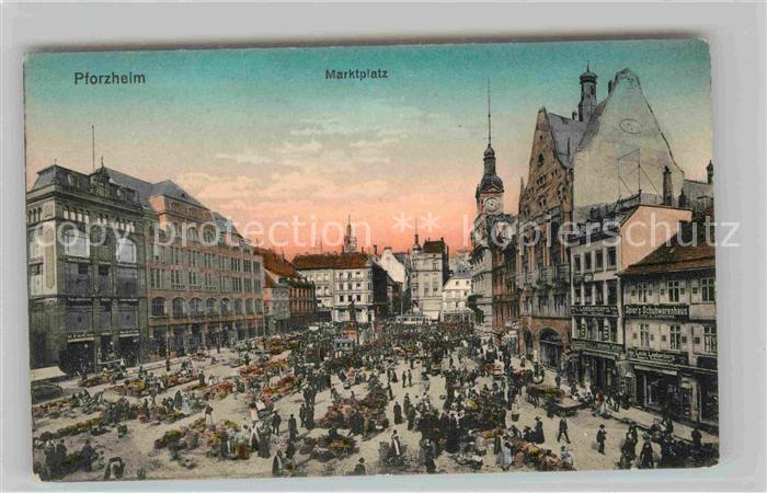 Pforzheim Marktplatz