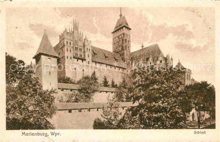 Marienburg Westpreussen Schloss Marienburg
