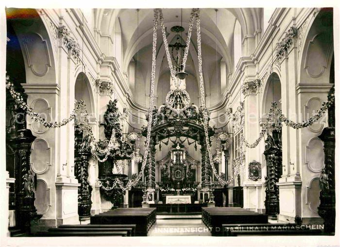 Mariaschein Tschechien Basilika Innenansicht