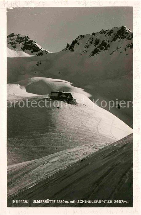 Ulmer Huette Winter Panorama