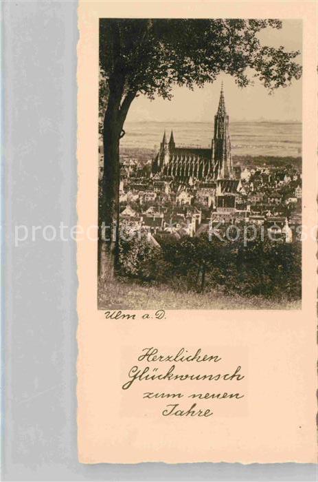 Neujahr Ulm Münster