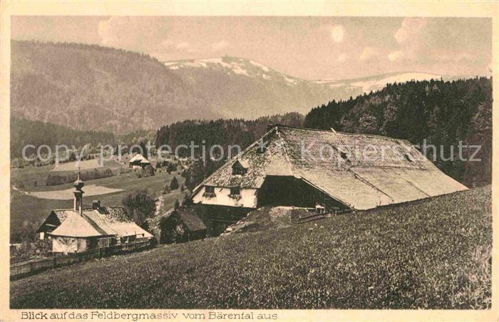 Baerental Feldberg Feldbergmassiv