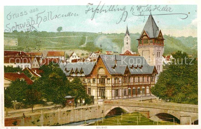 Schwaebisch Hall Solbad Schloss
