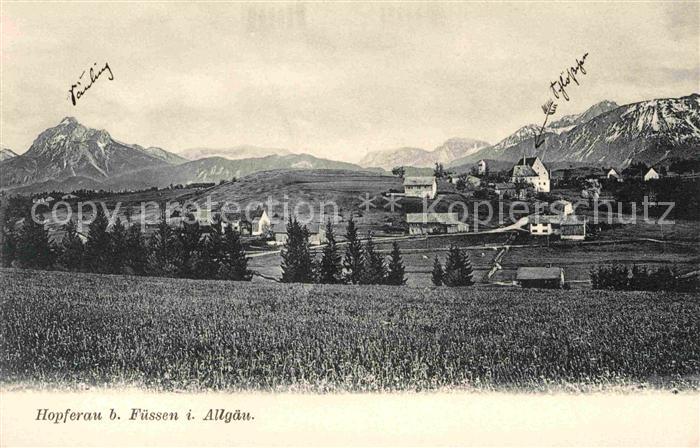 Hopferau Saeuling Alpen