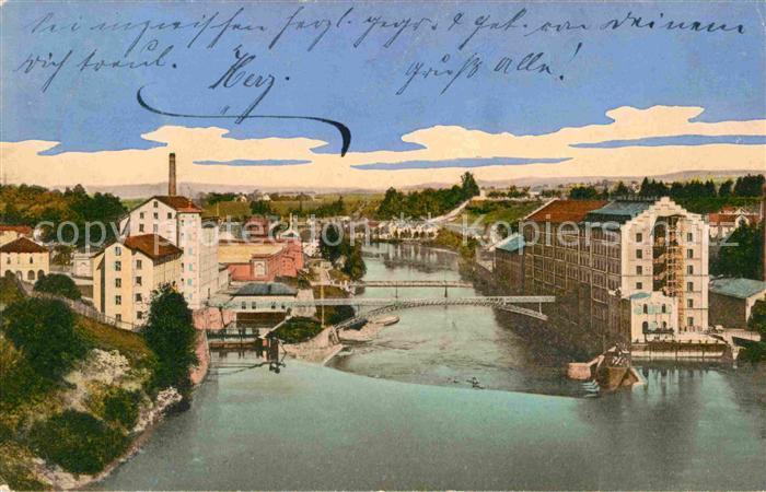 Kempten Allgaeu Iller Fabrik