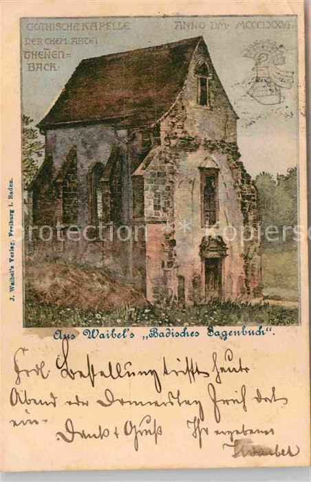 Freiburg Breisgau Gotische Kapelle Abtei