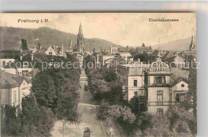 Freiburg Breisgau Eisenbahnstrasse Muenster