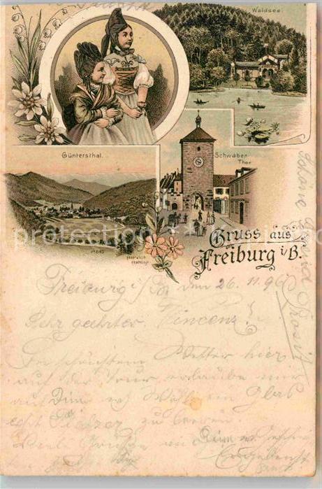 Freiburg Breisgau Guentersthal Waldsee