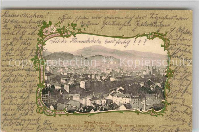 Freiburg Breisgau Lorettoberg Wiehre