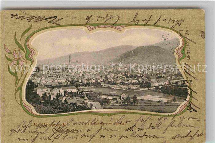 Freiburg Breisgau Muenster Schlossberg Lorettoberg