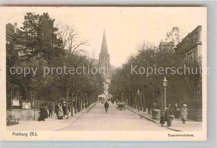 Freiburg Breisgau Eisenbahnstrasse Muenster