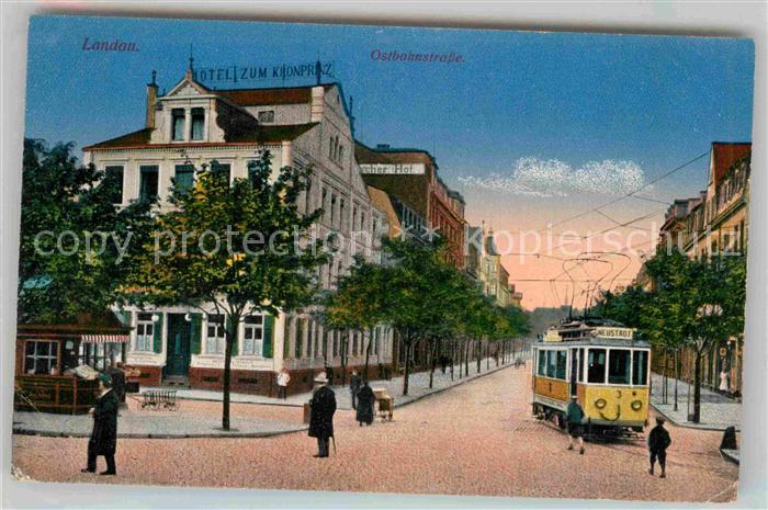 Landau Pfalz Ostbahnstrasse Strassenbahn