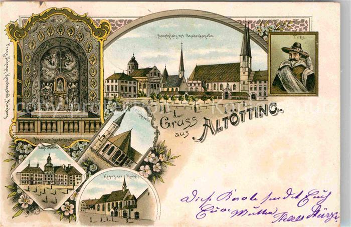 Altoetting Kapuzinerkirche Hauptplatz Gnadenkapelle