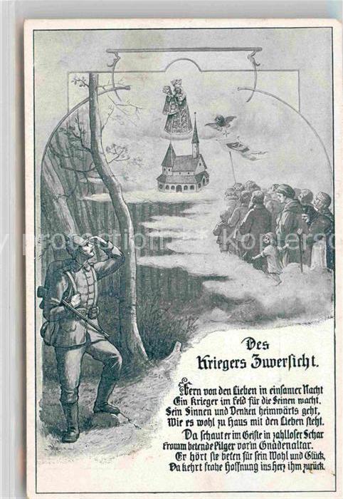 Altoetting Unsere Liebe Frau Gnadenkapelle Soldat Kriegers Zuversicht