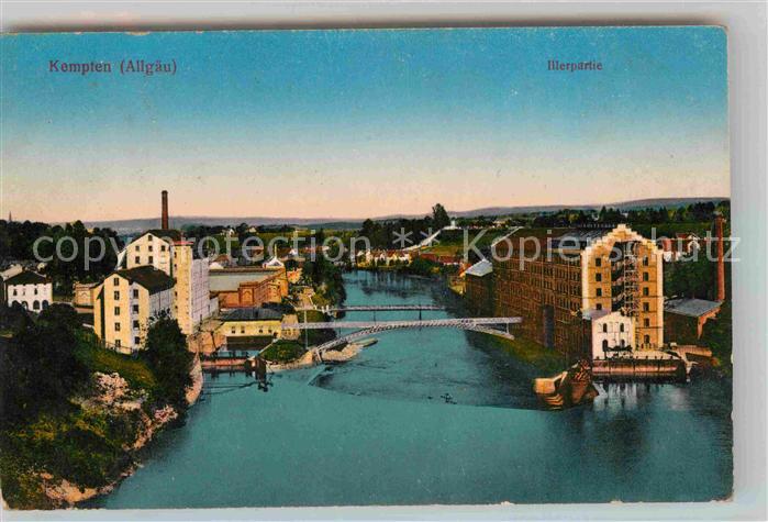 Kempten Allgaeu Iller Bruecke