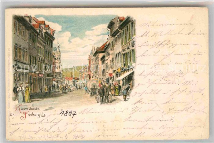 Freiburg Breisgau Kaiserstrasse