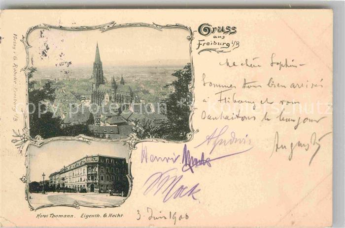 Freiburg Breisgau Hotel Thomann Muenster