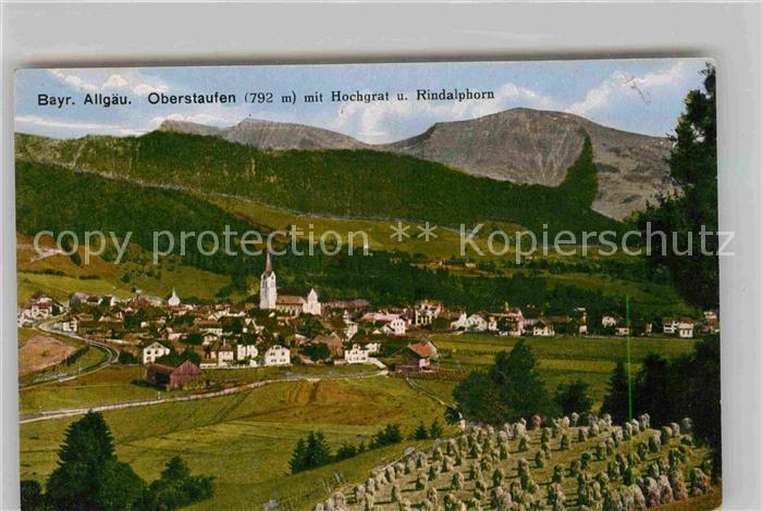 Oberstaufen Oberallgaeu Bayern Hochgrat Rindalphorn