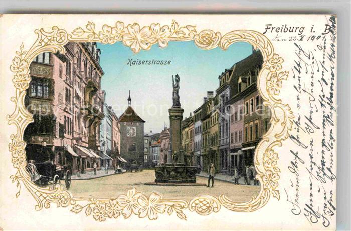 Freiburg Breisgau Kaiserstrasse Denkmal