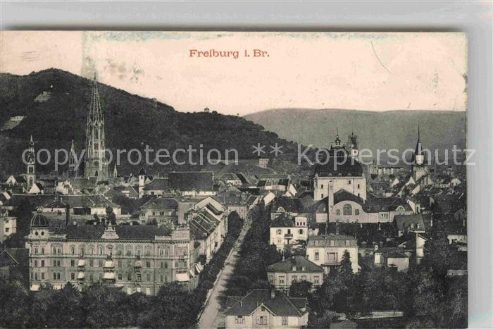 Freiburg Breisgau Muenster Panorama