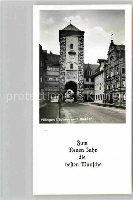 Glueckwunsch Villingen Riettor Neujahrswuensche
