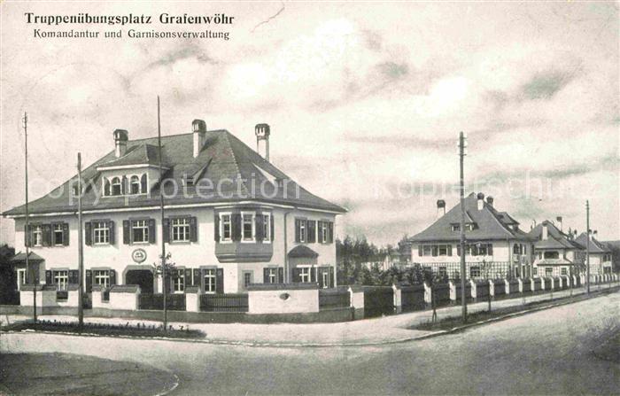 Grafenwoehr Truppenuebungsplatz Kommandantur und Garnisonsverwaltung