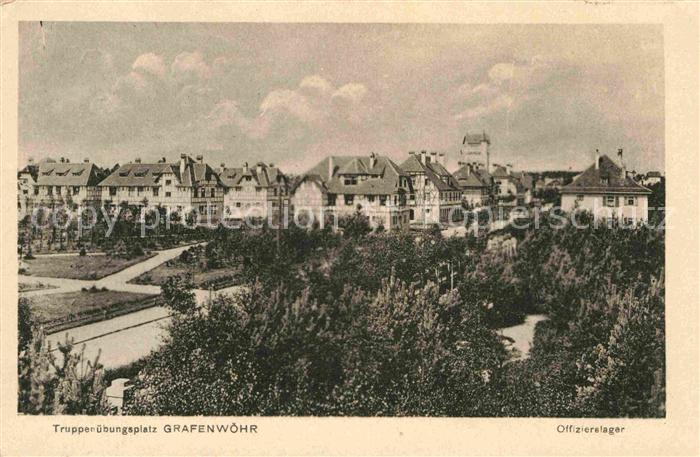 Grafenwoehr Truppenuebungsplatz Offizierslager
