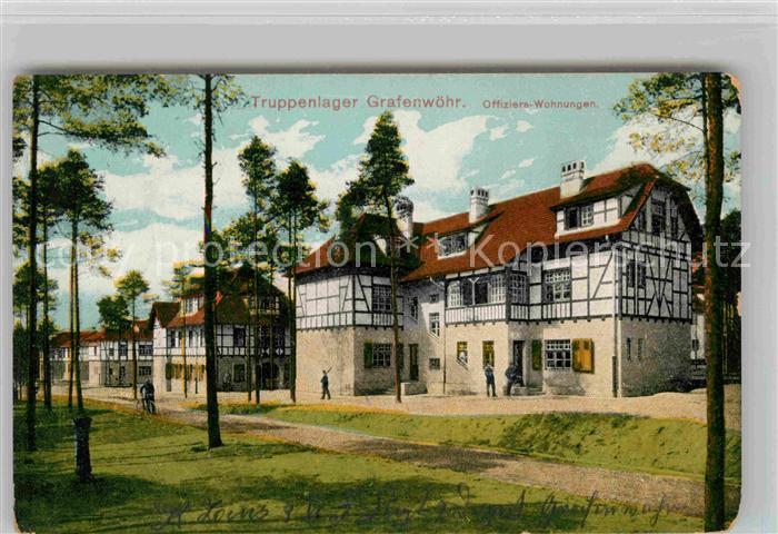 Grafenwoehr Truppenuebungsplatz Offiziers Wohnungen