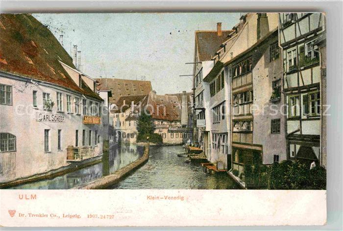 Ulm Donau Klein Venedig