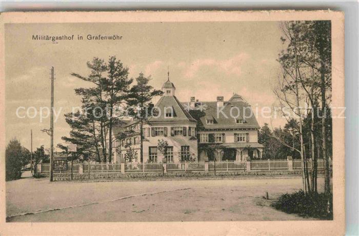 Grafenwoehr Truppenuebungsplatz Militaergasthof