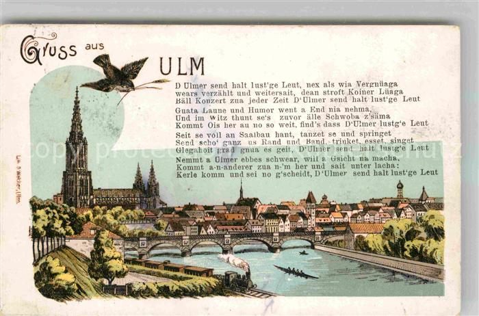 Ulm Donau Muenster Donaupartie