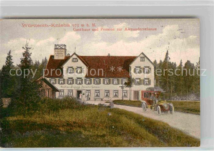 Kniebis Freudenstadt Gasthaus Pension Alexanderschanze