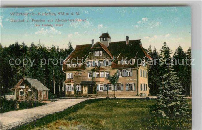 Kniebis Freudenstadt Gasthof Alexanderschanze